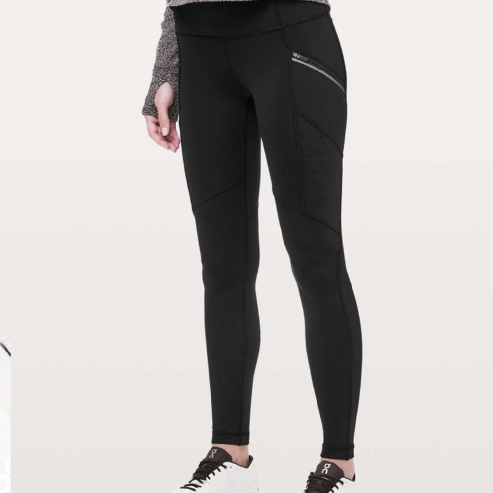 Lululemon Run Toasty Tech Tight II